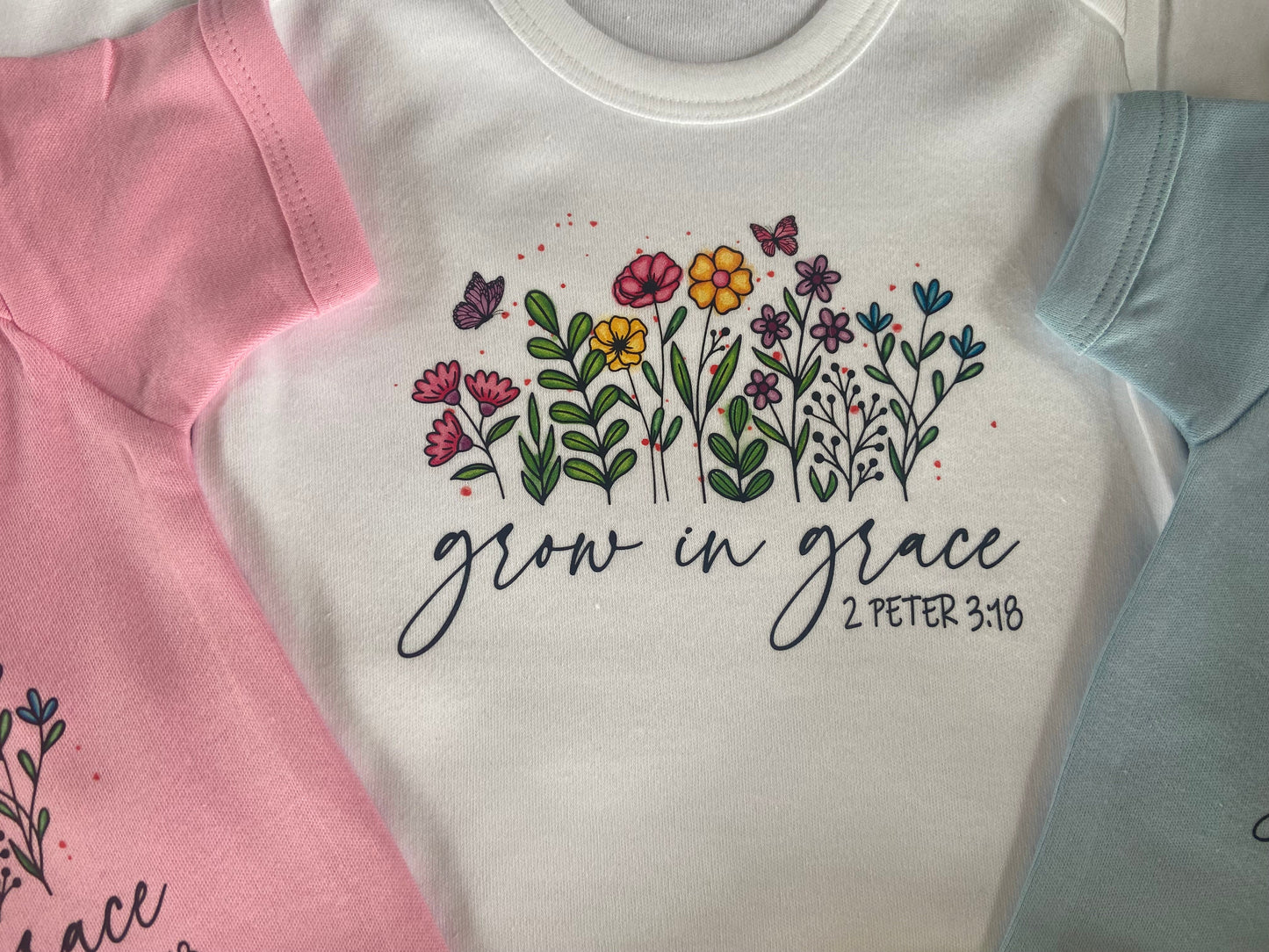 100% Cotton Soft Baby Vest - Grow In Grace