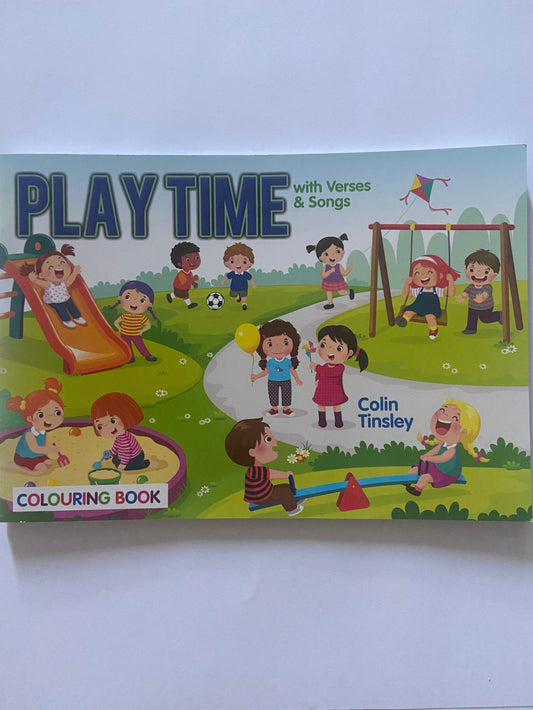 Playtime Colouring Book - Author Colin Tinsley