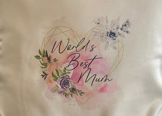 Cushion Cover 45x45cm World's Best Mum