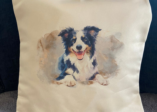 Cushion Cover 45x45cm - Collie Dog