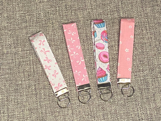 Keychain Wristlet - Sweet Treats & Bows