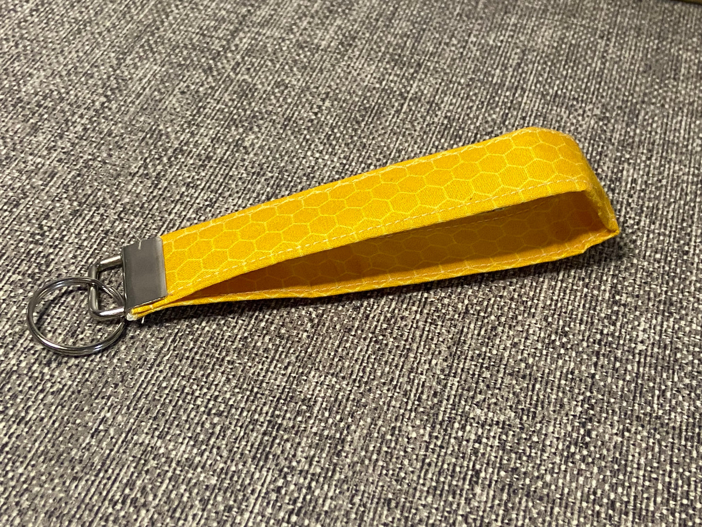 Keychain Wristlet - Bee Theme