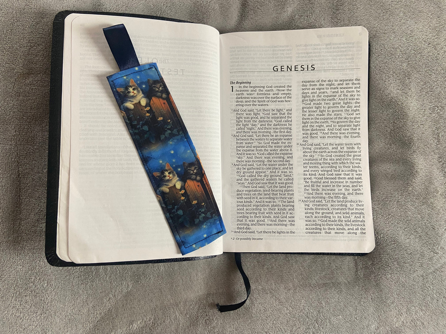 Fabric Bookmarks - Cat Lovers