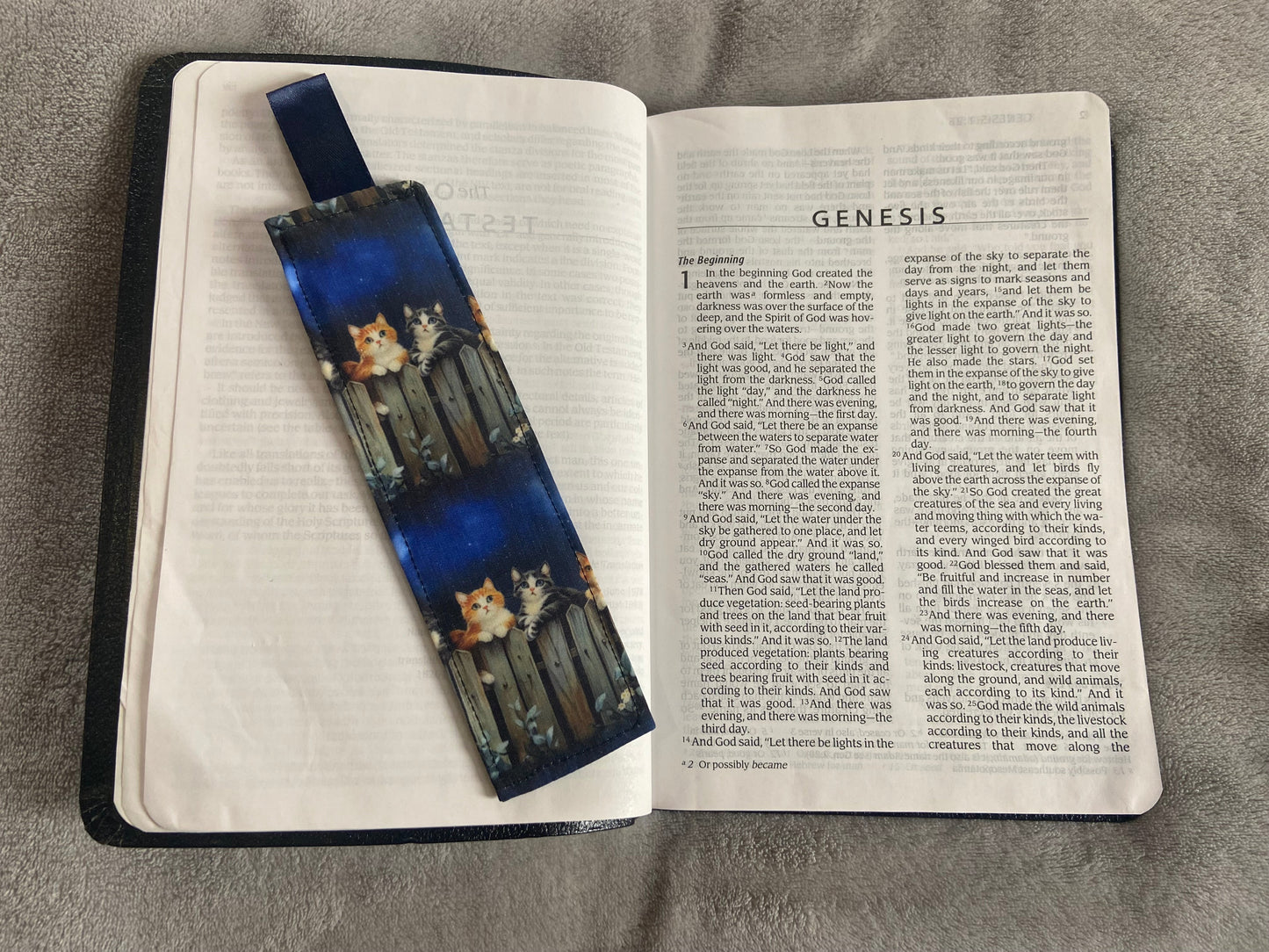 Fabric Bookmarks - Cat Lovers
