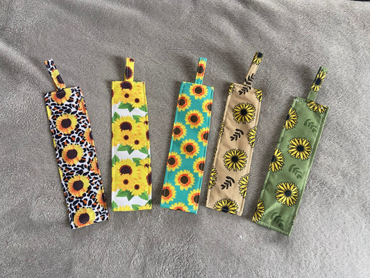 Fabric Bookmarks - Sunflower Splash