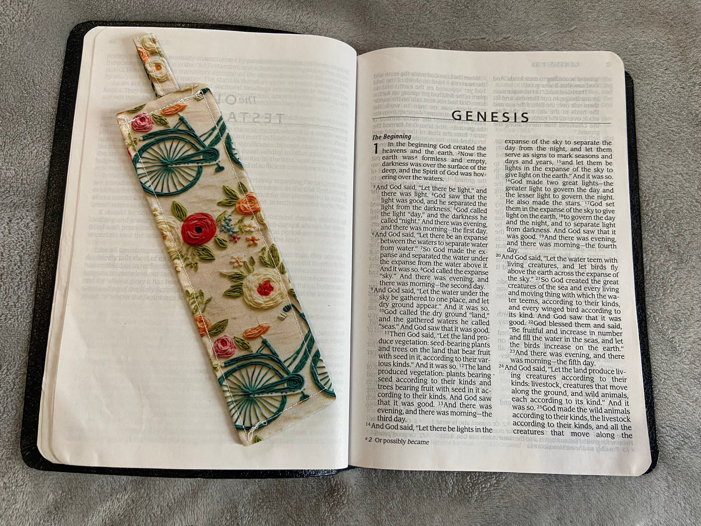 Fabric Bookmarks - 3D Embroidery Print