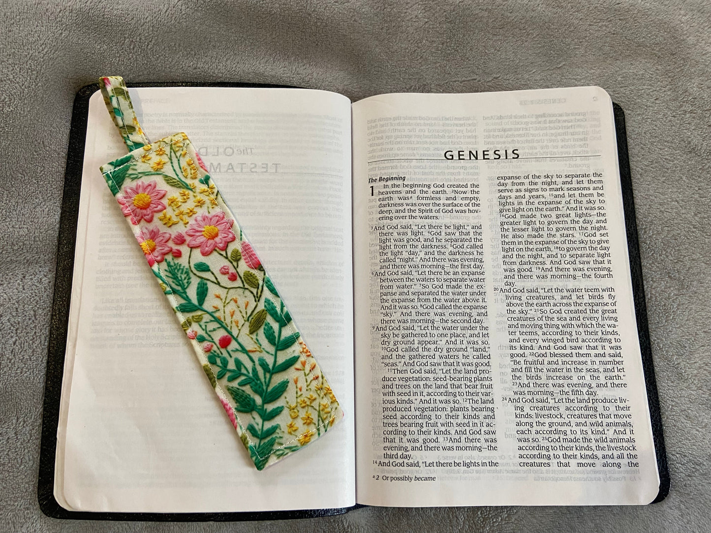 Fabric Bookmarks - 3D Embroidery Print