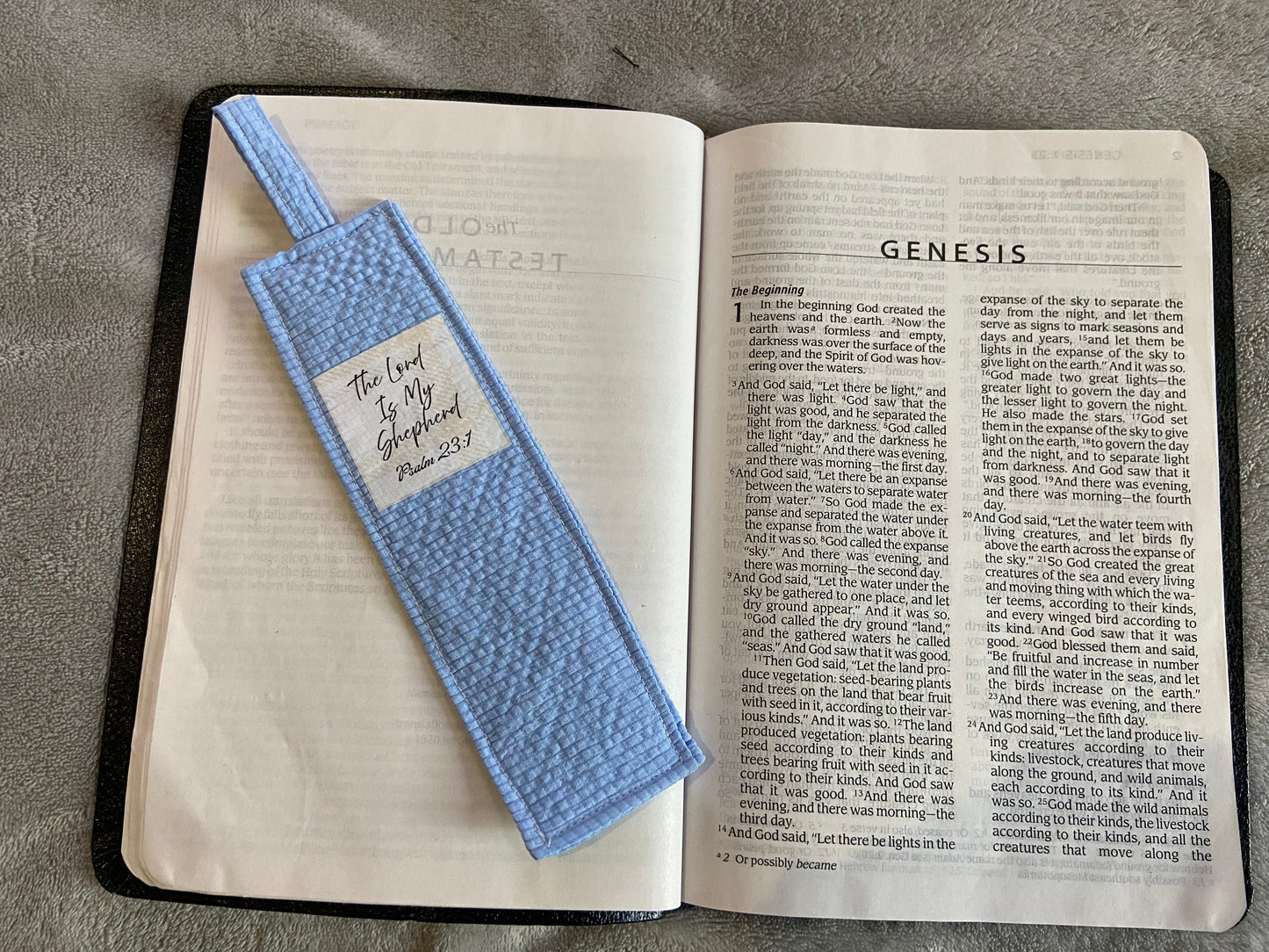Fabric Bookmarks - Men's Scripture