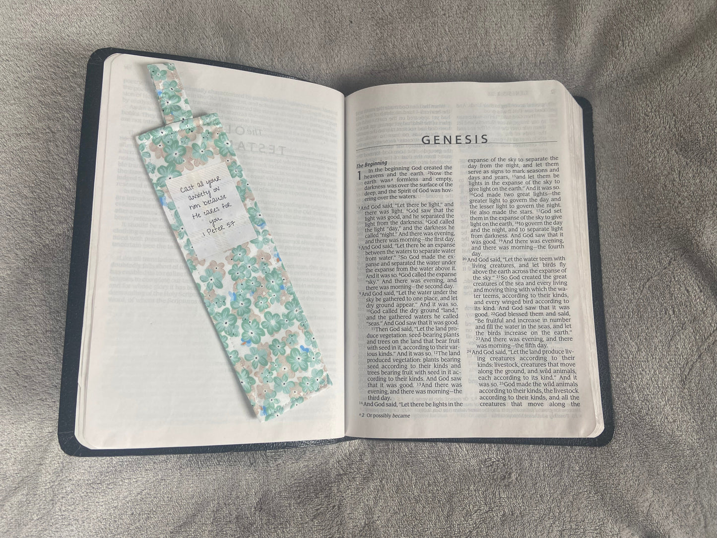 Fabric Bookmarks - Ladies Scripture