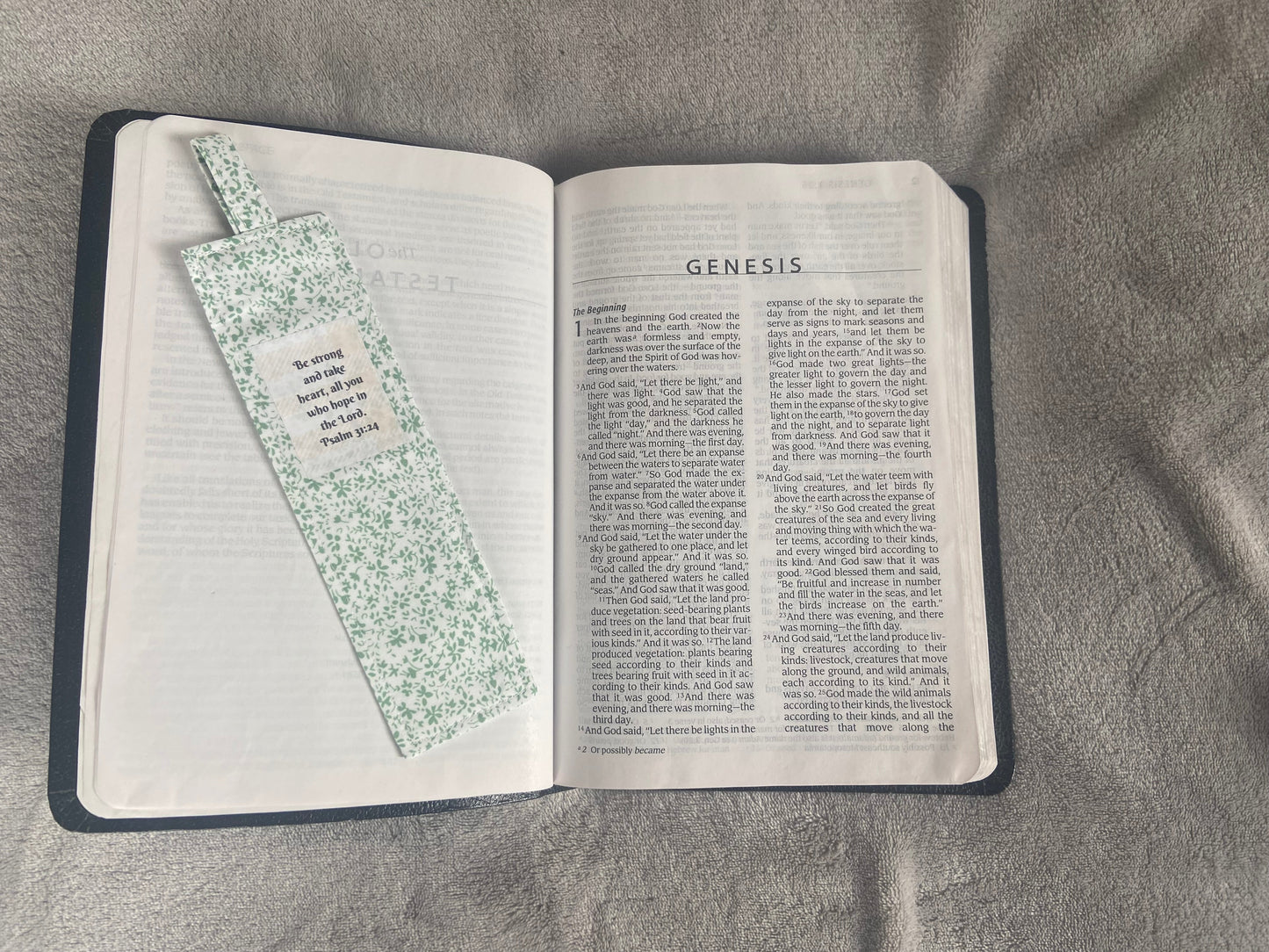Fabric Bookmarks - Ladies Scripture