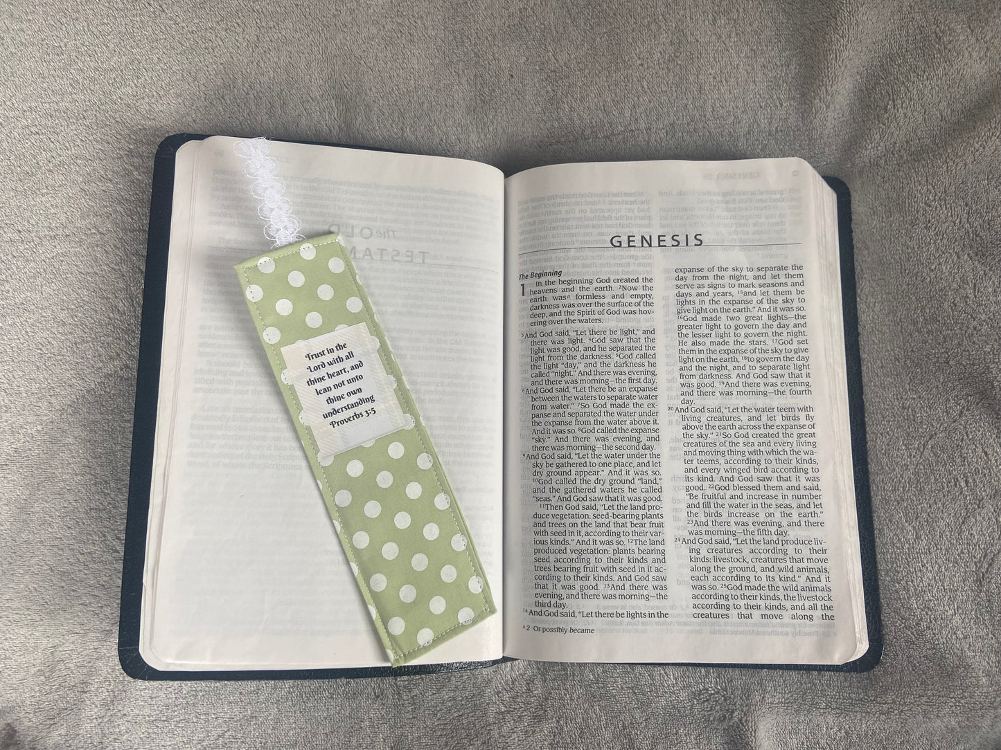 Fabric Bookmarks - Ladies Scripture