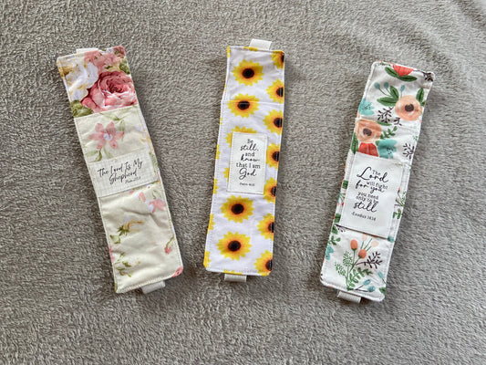 Fabric Pen Holder Bookmark - Ladies Scripture