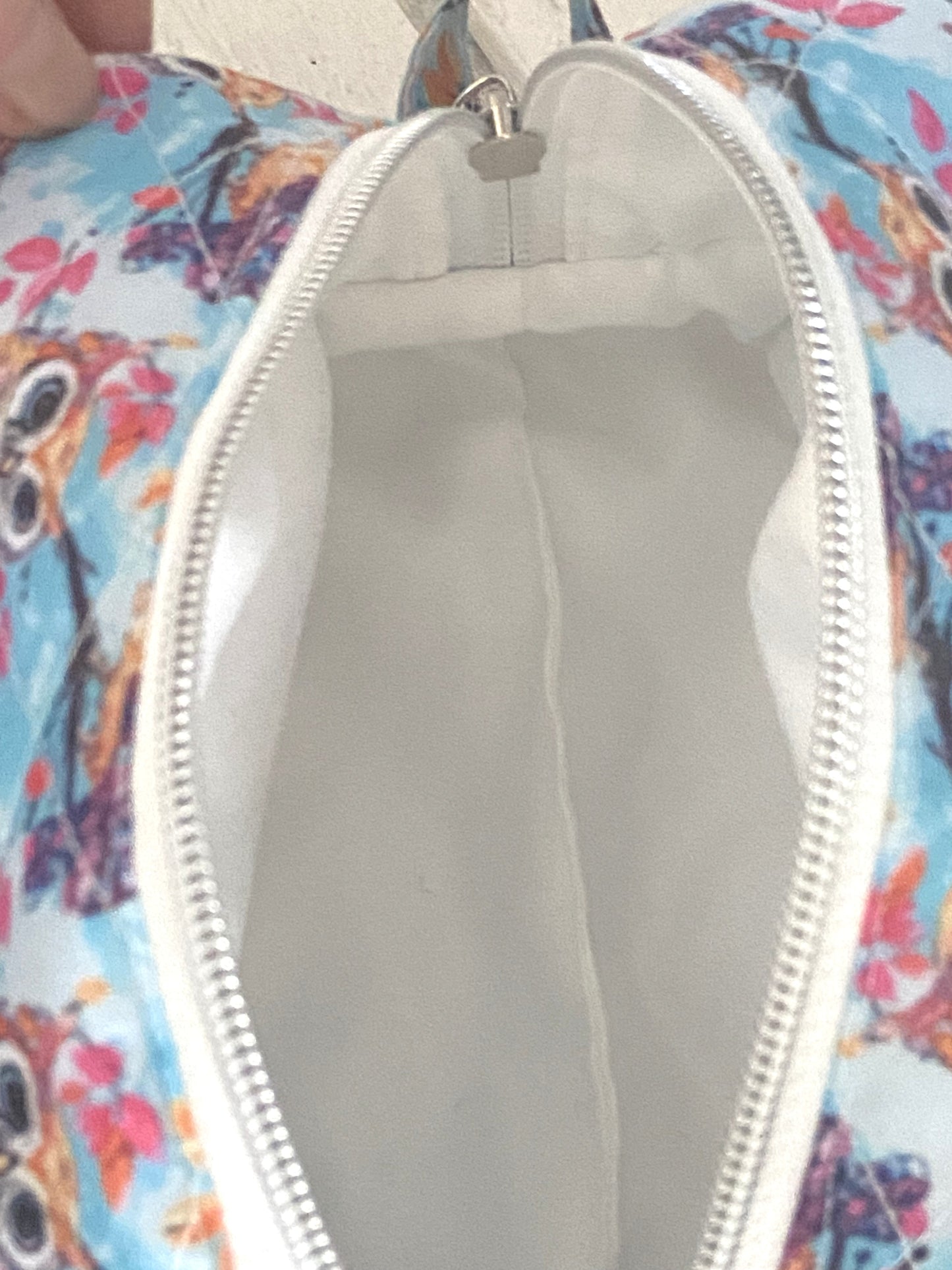 Quilted Boxy Pouch - Medium - Owl