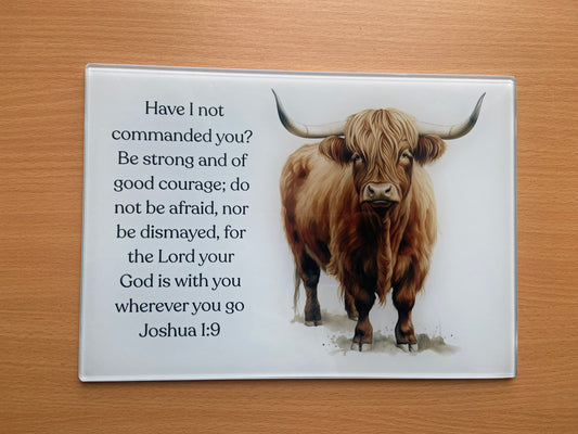 Medium Rectange Chopping Boards - 20x27.5cm Heat Resistant - Be strong Joshua 1:9