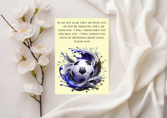 Scripture Card - Isaiah 41:10 - So do not fear, for I am with you...