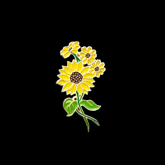 Sunflowers Pin