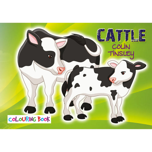 Cattle Colouring Book - Author Colin Tinsley