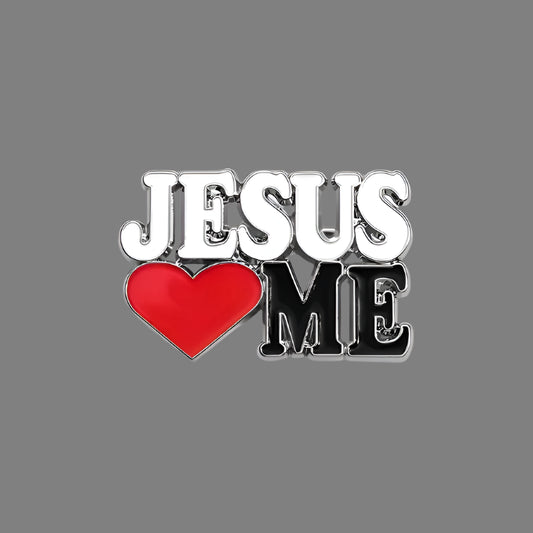 "Jesus Loves Me" Pin