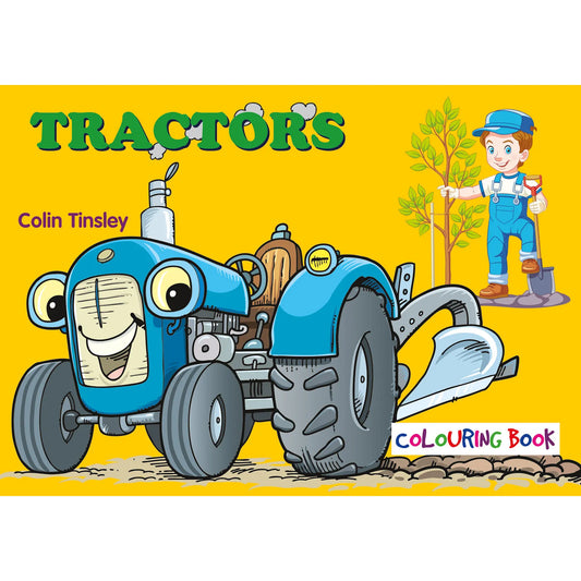 Tractors Colouring Book - Author Colin Tinsley