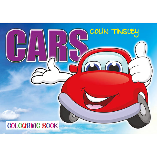 Cars Colouring Book - Author Colin Tinsley