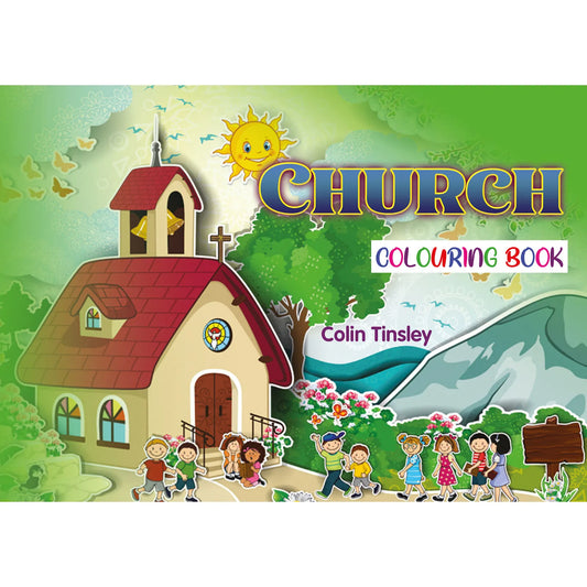Church Colouring Book - Author Colin Tinsley