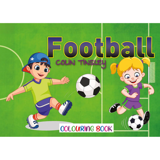Football Colouring Book - Author Colin Tinsley
