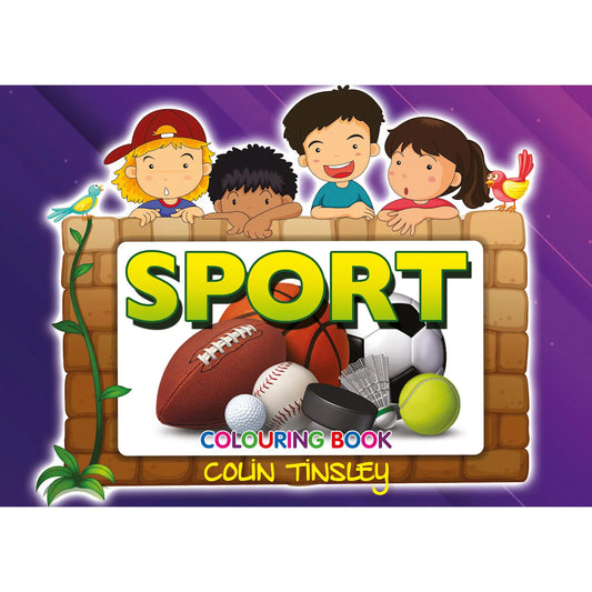 Sport Colouring Book - Author Colin Tinsley