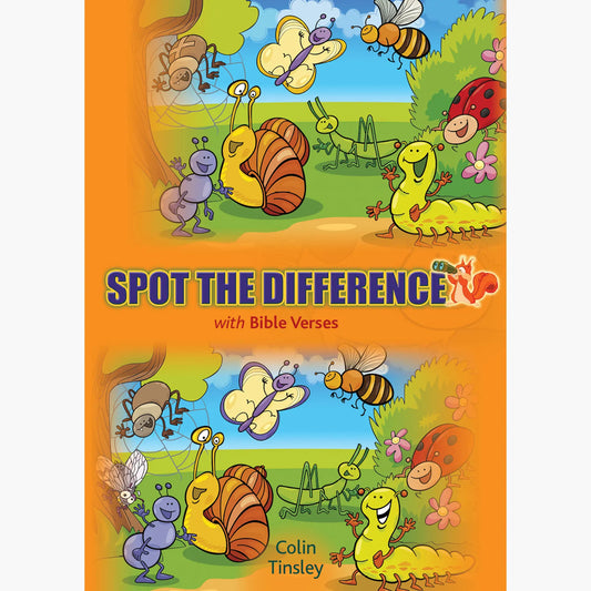 Spot The Difference with Bible Verses - Author Colin Tinsley
