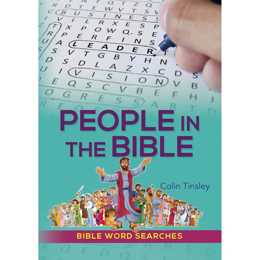 People In The Bible Word Search - Author Colin Tinsley