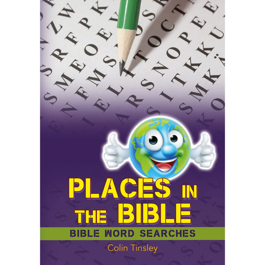Places In The Bible Word Search - Author Colin Tinsley
