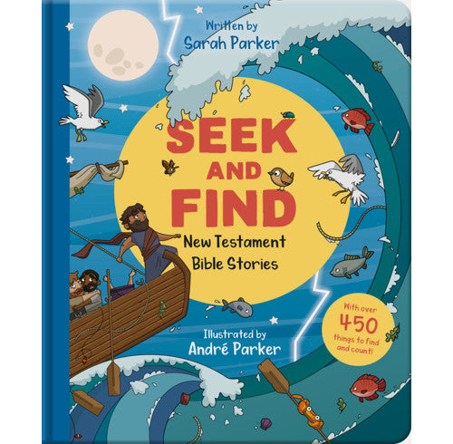 Seek and Find: New Testament Bible Stories - Author Sarah Parker
