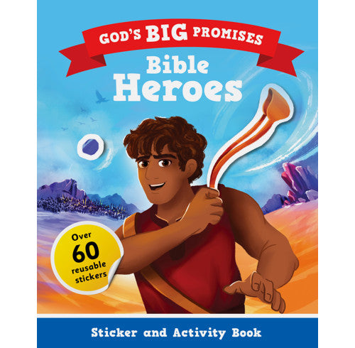 God's Big Promises Bible Heroes Sticker and Activity Book - Author Carl Laferton