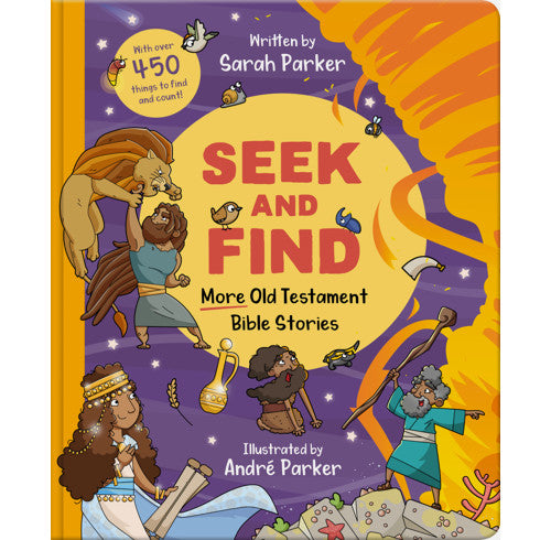 Seek and Find: More Old Testament Bible Stories - Author Sarah Parker