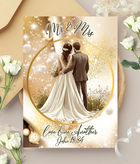 Wedding Card - Love One Another John 13:34
